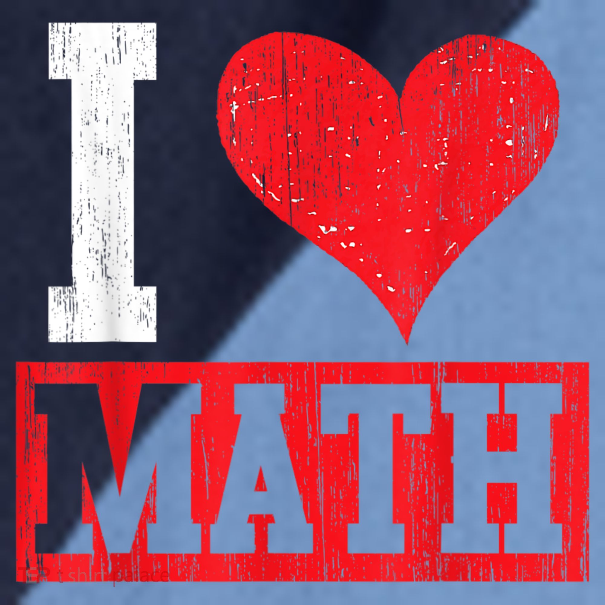 I Love Math Heart Math Raglan Baseball Sleeve Shirt