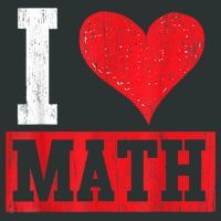 I Love Math Heart Math Coaster thumb 2