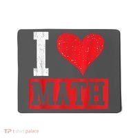 I Love Math Heart Math Mousepad thumb 0