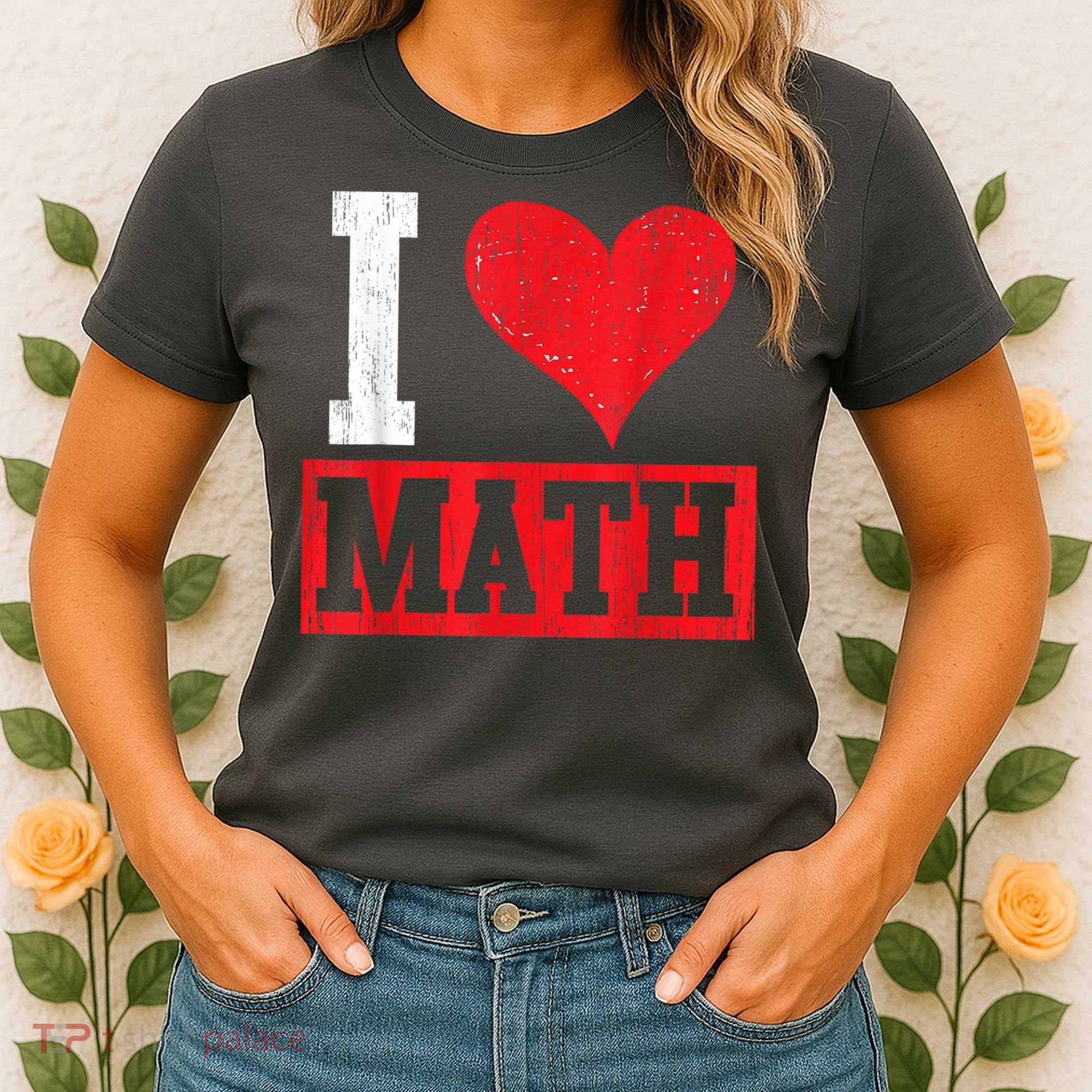 I Love Math Heart Math Women's T-Shirt