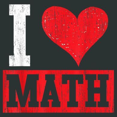 I Love Math Heart Math Women's T-Shirt