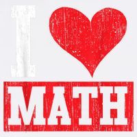 I Love Math Heart Math Comfort Colors Garment-Dyed Hooded Sweatshirt thumb 2