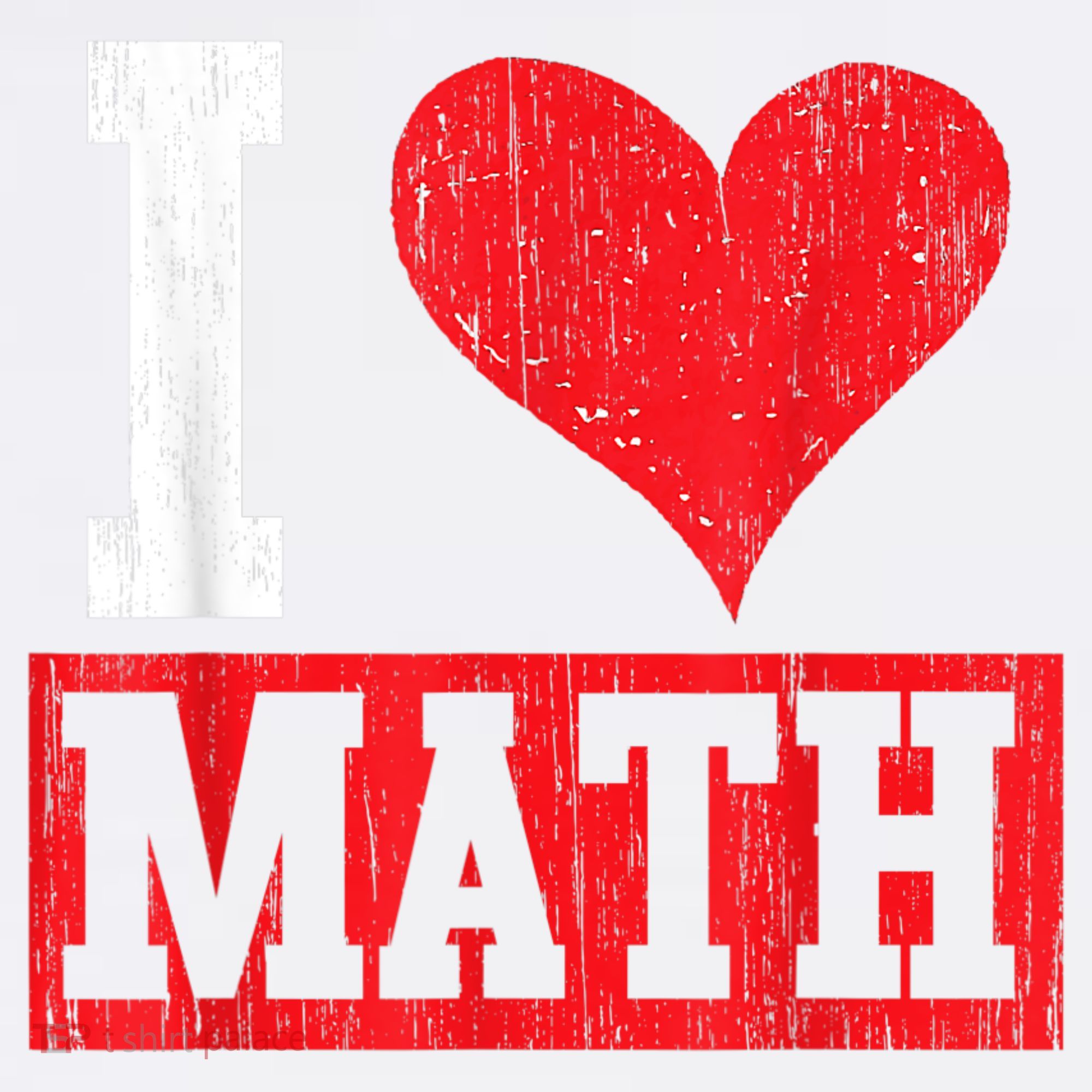 I Love Math Heart Math Comfort Colors Garment-Dyed Hooded Sweatshirt