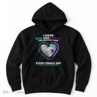 In Loving Memory Semicolon Suicide Prevention Awareness Hoodie thumb 0