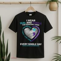 In Loving Memory Semicolon Suicide Prevention Awareness T-Shirt thumb 2