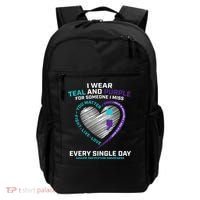 In Loving Memory Semicolon Suicide Prevention Awareness Backpack thumb 0