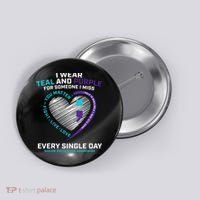 In Loving Memory Semicolon Suicide Prevention Awareness Button thumb 0
