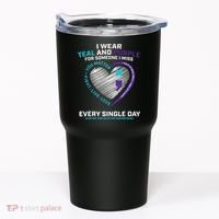 In Loving Memory Semicolon Suicide Prevention Awareness Tumbler thumb 0