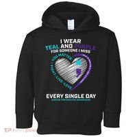 In Loving Memory Semicolon Suicide Prevention Awareness Toddler Hoodie thumb 0