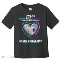 In Loving Memory Semicolon Suicide Prevention Awareness Toddler T-Shirt thumb 0