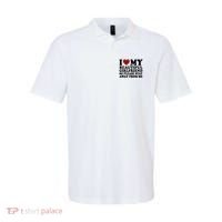 I Love My Girlfriend So Please Stay Away From Me Funny Gift Polo thumb 0
