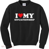 I Love My Situationship Kids Sweatshirt thumb 0