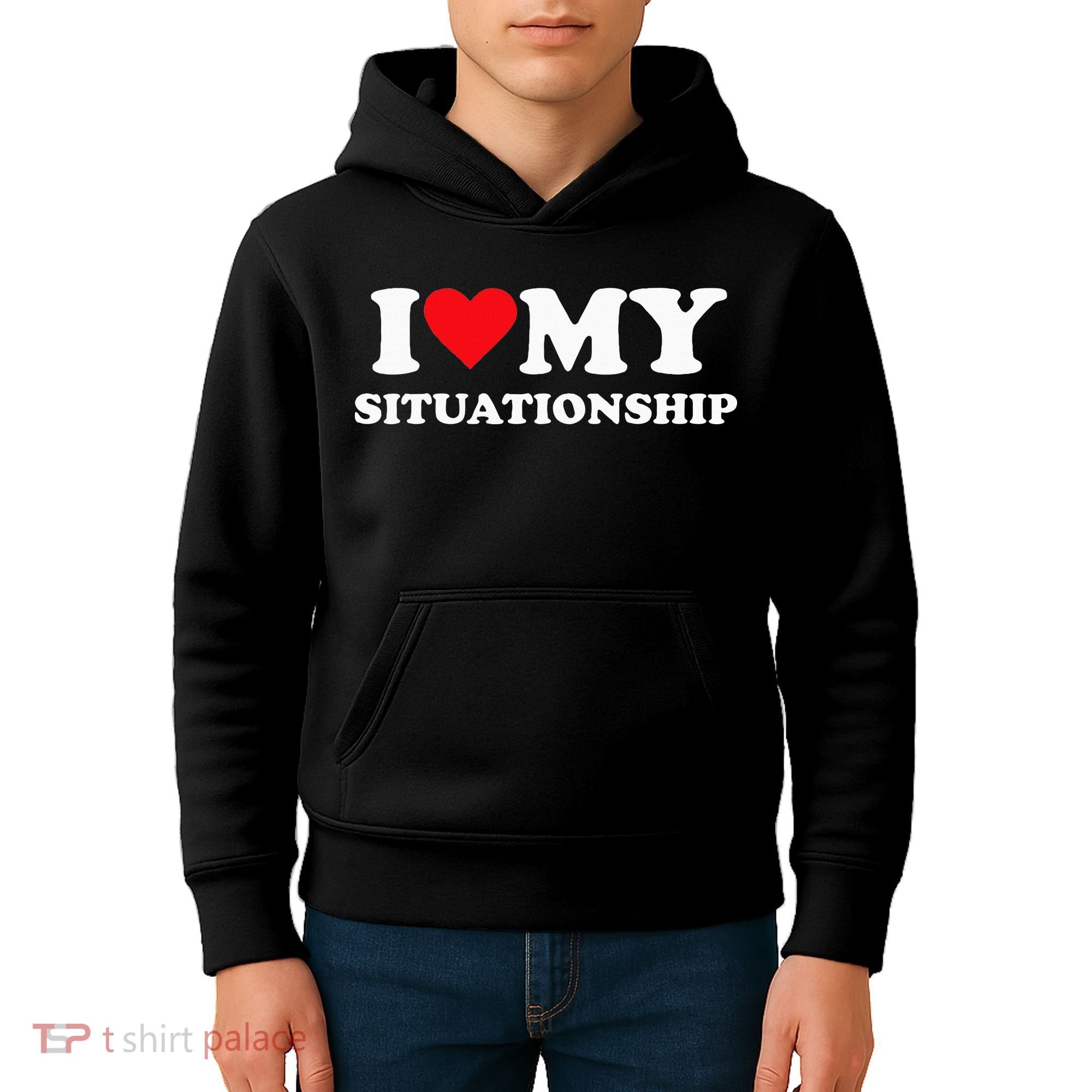 I Love My Situationship Kids Hoodie
