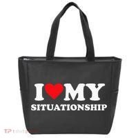 I Love My Situationship Tote Bag thumb 0