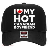 I Love My Hot Canadian Boyfriend Cute Canada Relationship Hat thumb 0