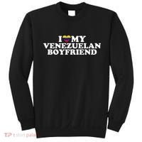 I Love My Venezuelan Boyfriend Sweatshirt thumb 0