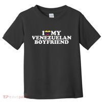 I Love My Venezuelan Boyfriend Toddler T-Shirt thumb 0