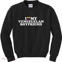 I Love My Venezuelan Boyfriend Kids Sweatshirt thumb 0