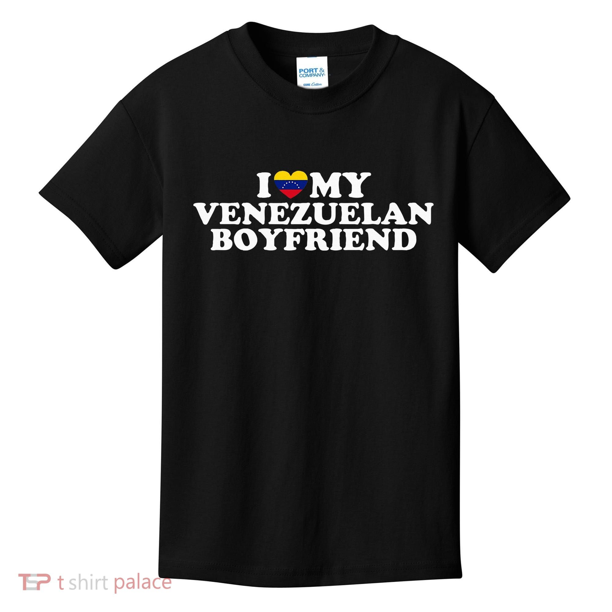 I Love My Venezuelan Boyfriend Kids T-Shirt