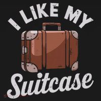 I Like My Suitcase Funny Travel Bag Humor Meme Tote Bag thumb 4