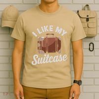 I Like My Suitcase Funny Travel Bag Humor Meme T-Shirt thumb 6