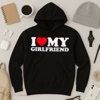 I Love My Girlfriend, Love Girlfriend Hoodie thumb 3
