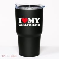 I Love My Girlfriend, Love Girlfriend Tumbler thumb 0