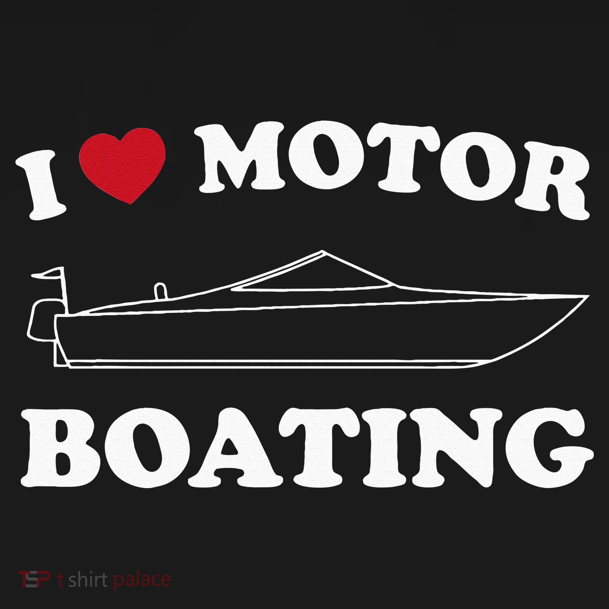 I Love Motor Boating Outfit Motorboat Lover Boater Sweatshirt