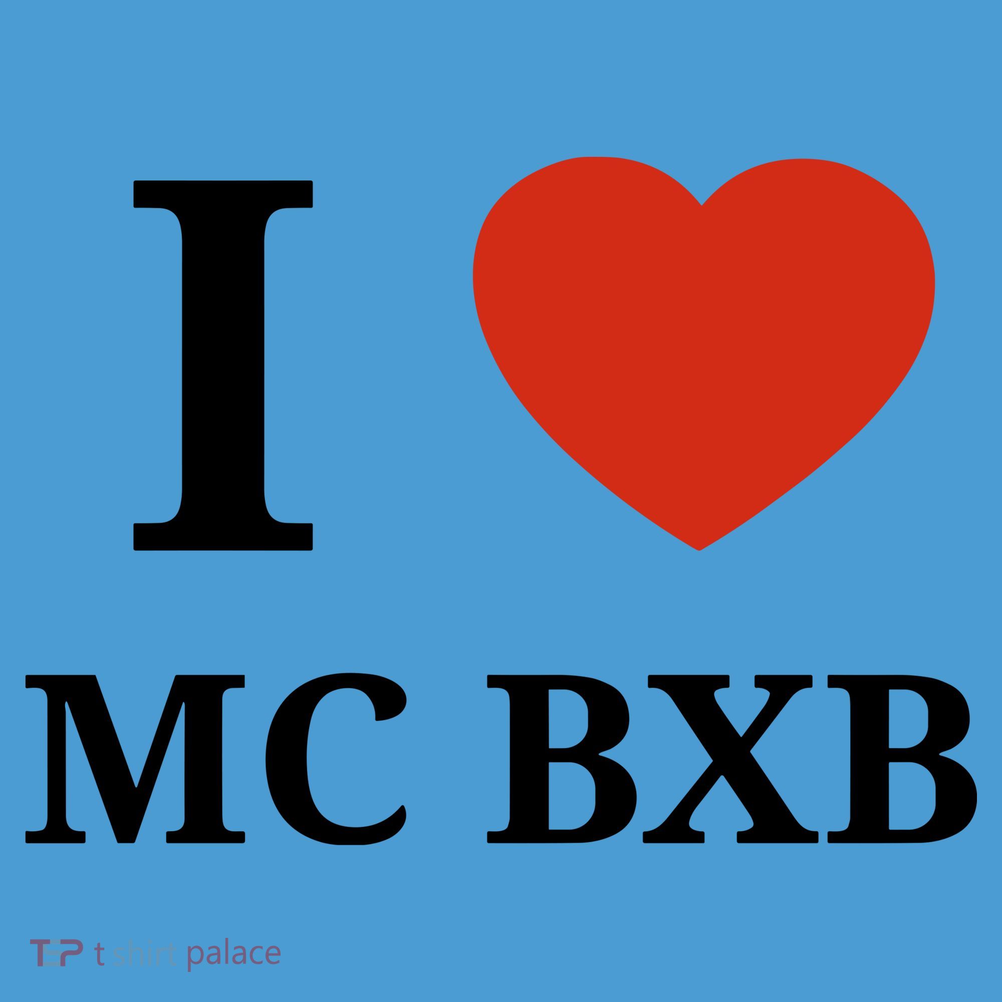 I Love Mc Bxb Tie Dye Hoodie
