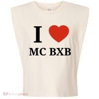 I Love Mc Bxb Garment-Dyed Women's Muscle Tee thumb 0