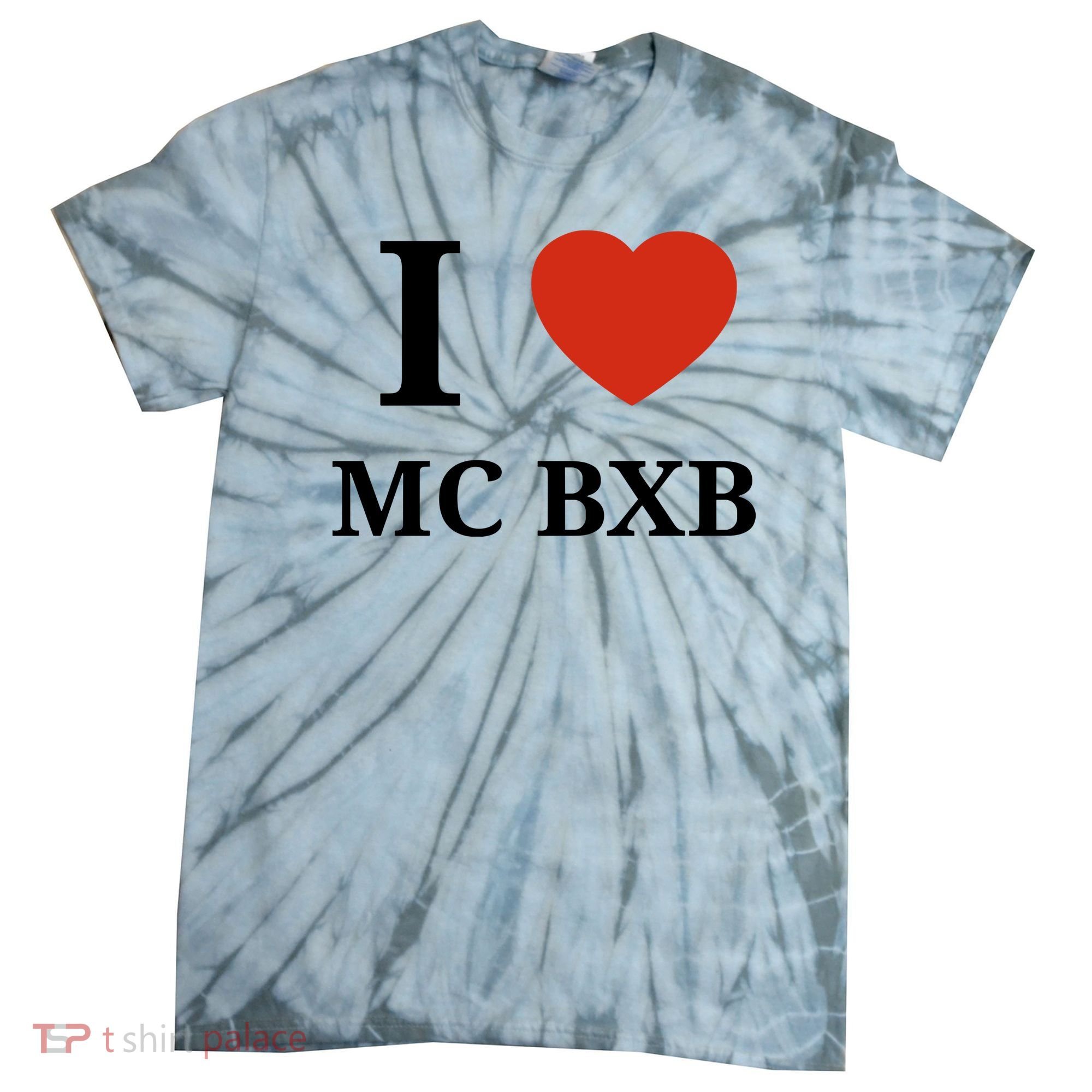 I Love Mc Bxb Tie-Dye T-Shirt