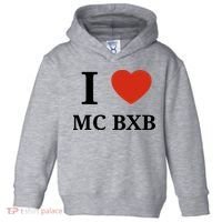 I Love Mc Bxb Toddler Hoodie thumb 0