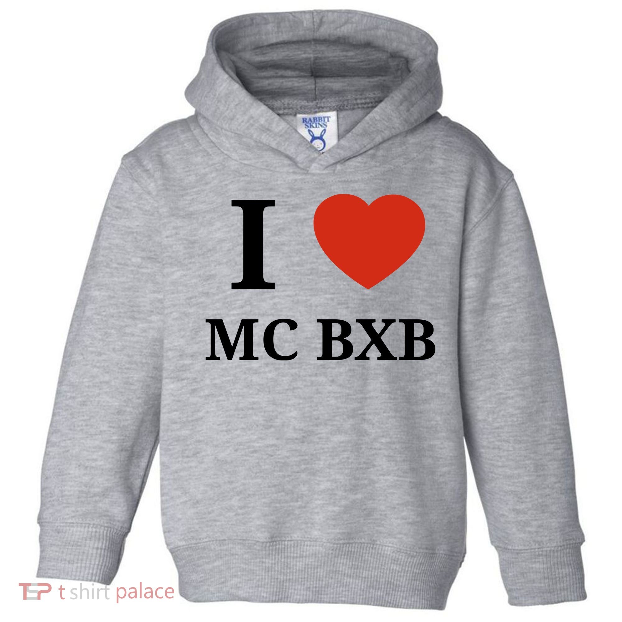 I Love Mc Bxb Toddler Hoodie