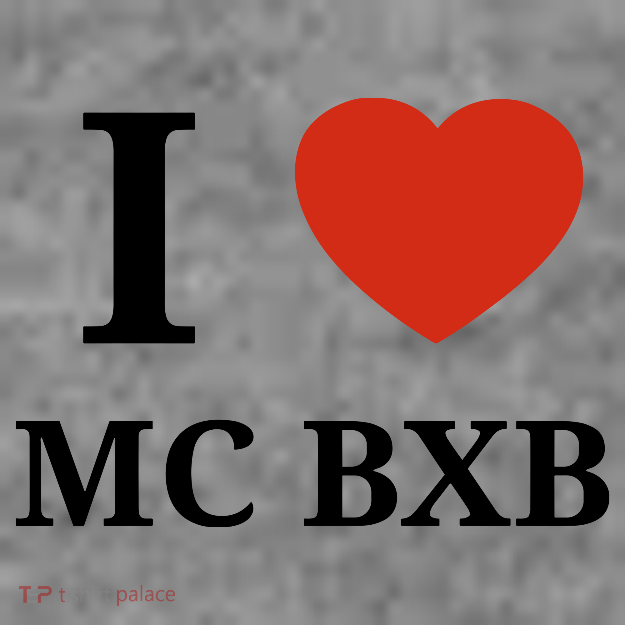 I Love Mc Bxb Toddler Hoodie