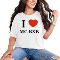 I Love Mc Bxb Comfort Colors T-Shirt thumb 0