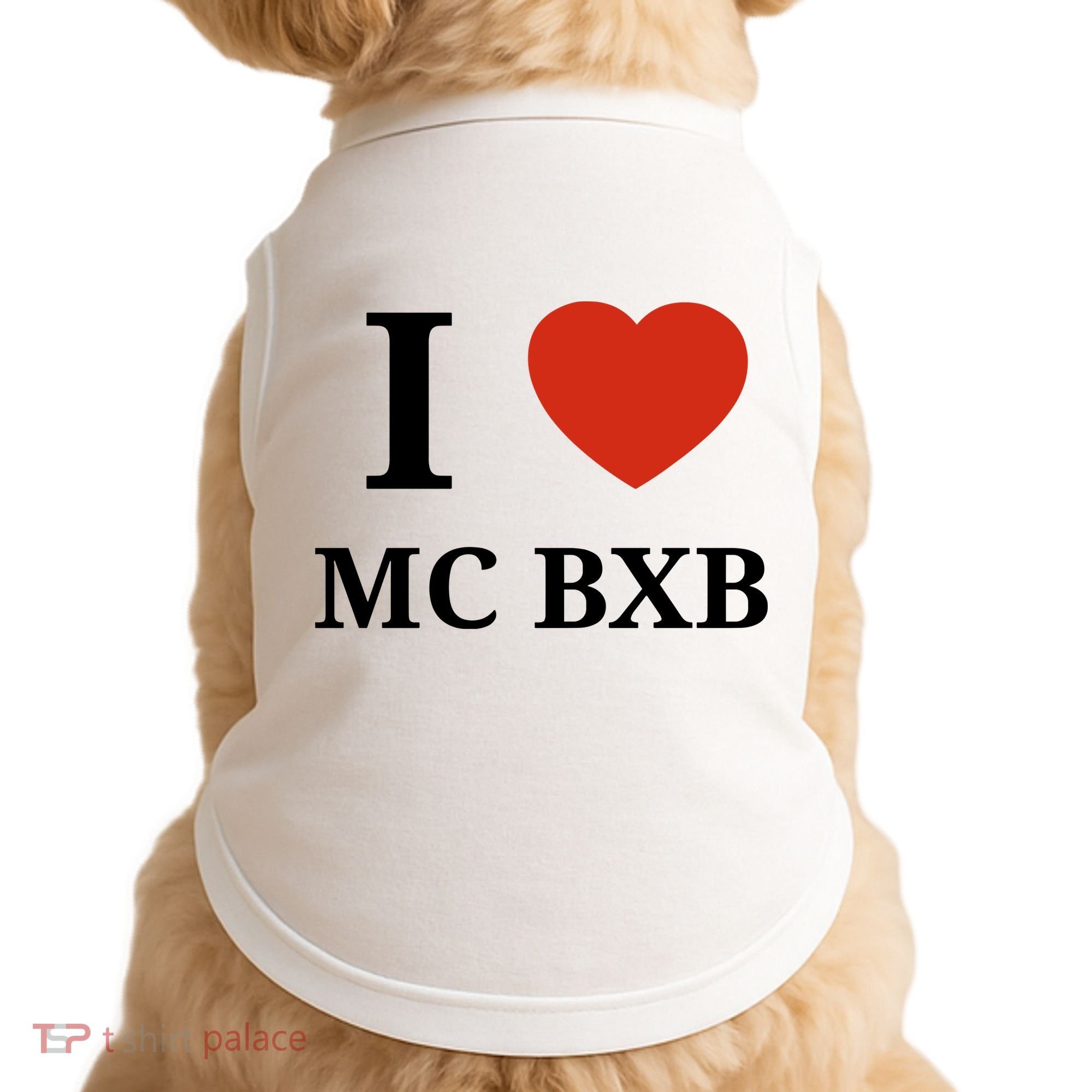 I Love Mc Bxb Doggie Tank