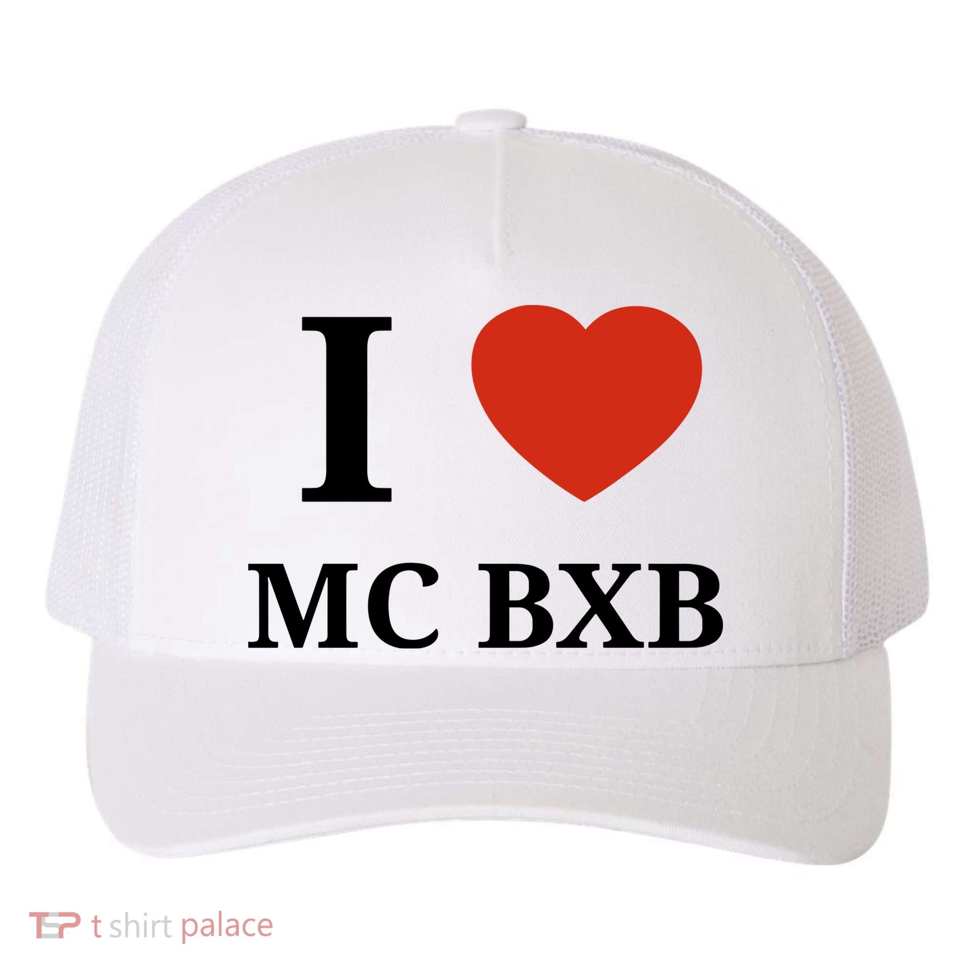 I Love Mc Bxb Yupoong Adult 5-Panel Trucker Hat