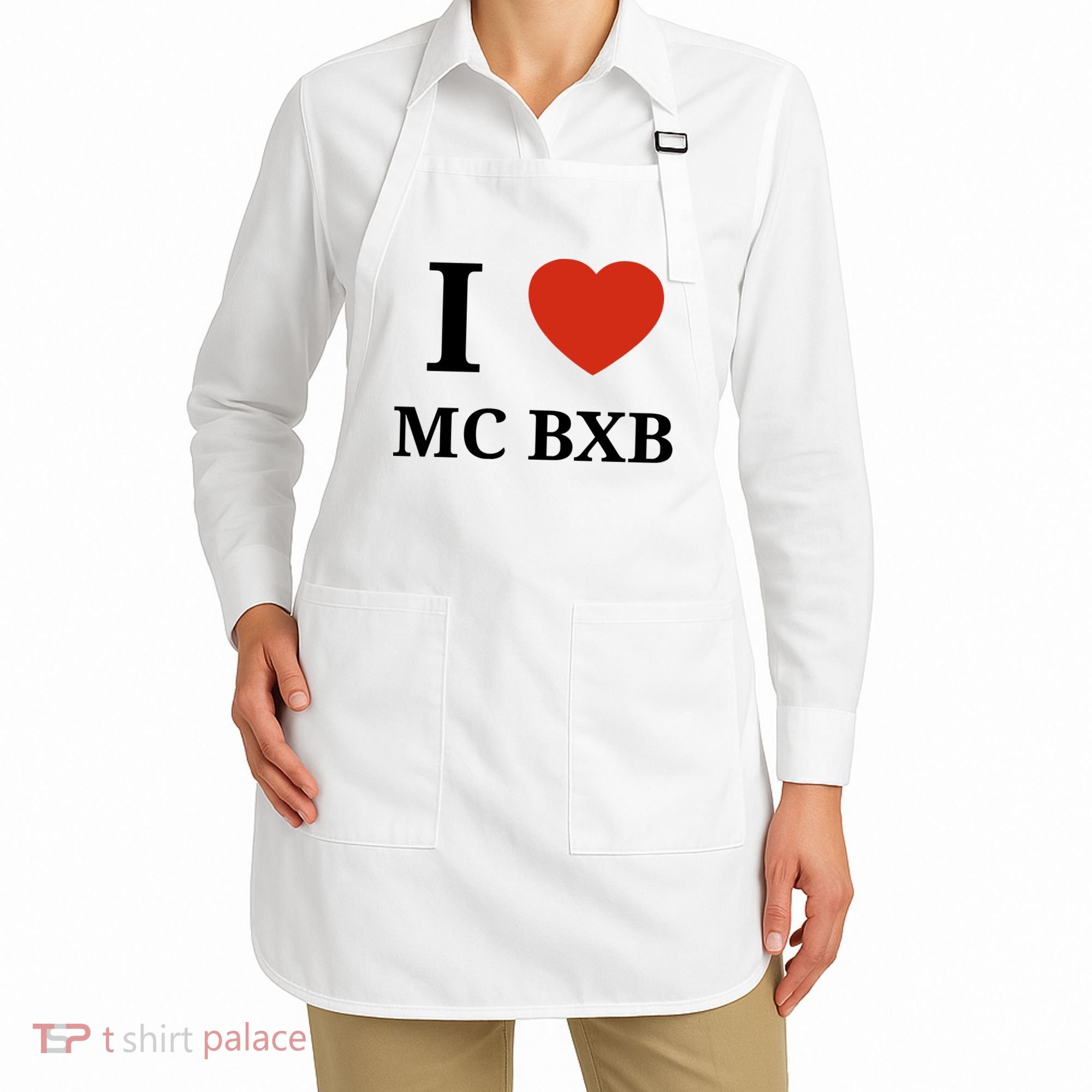 I Love Mc Bxb Apron