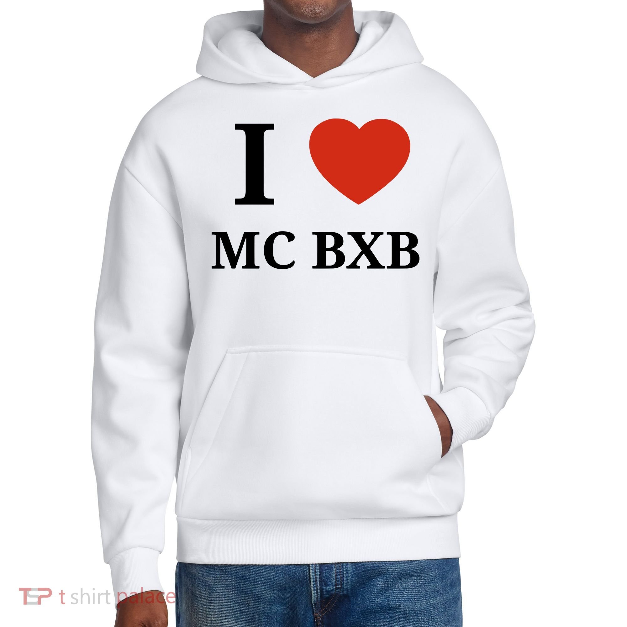 I Love Mc Bxb District V.I.T. Heavyweight Hoodie