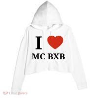 I Love Mc Bxb Crop Fleece Hoodie thumb 0
