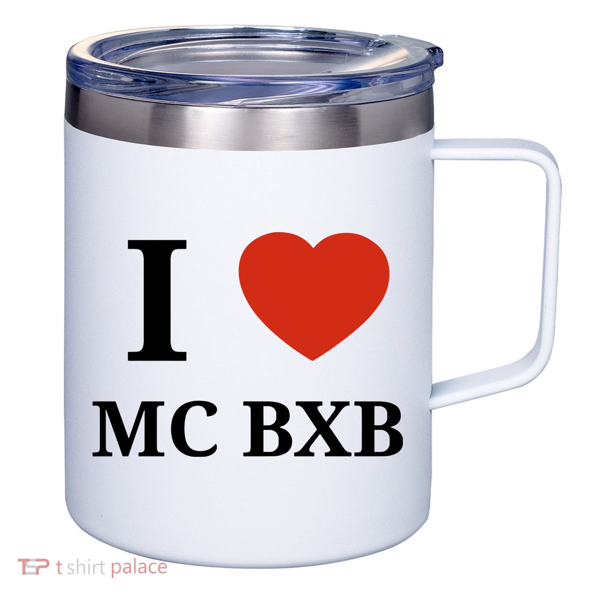 I Love Mc Bxb 12oz Stainless Steel Coffee Mug