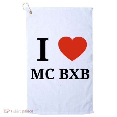 I Love Mc Bxb Golf Towel
