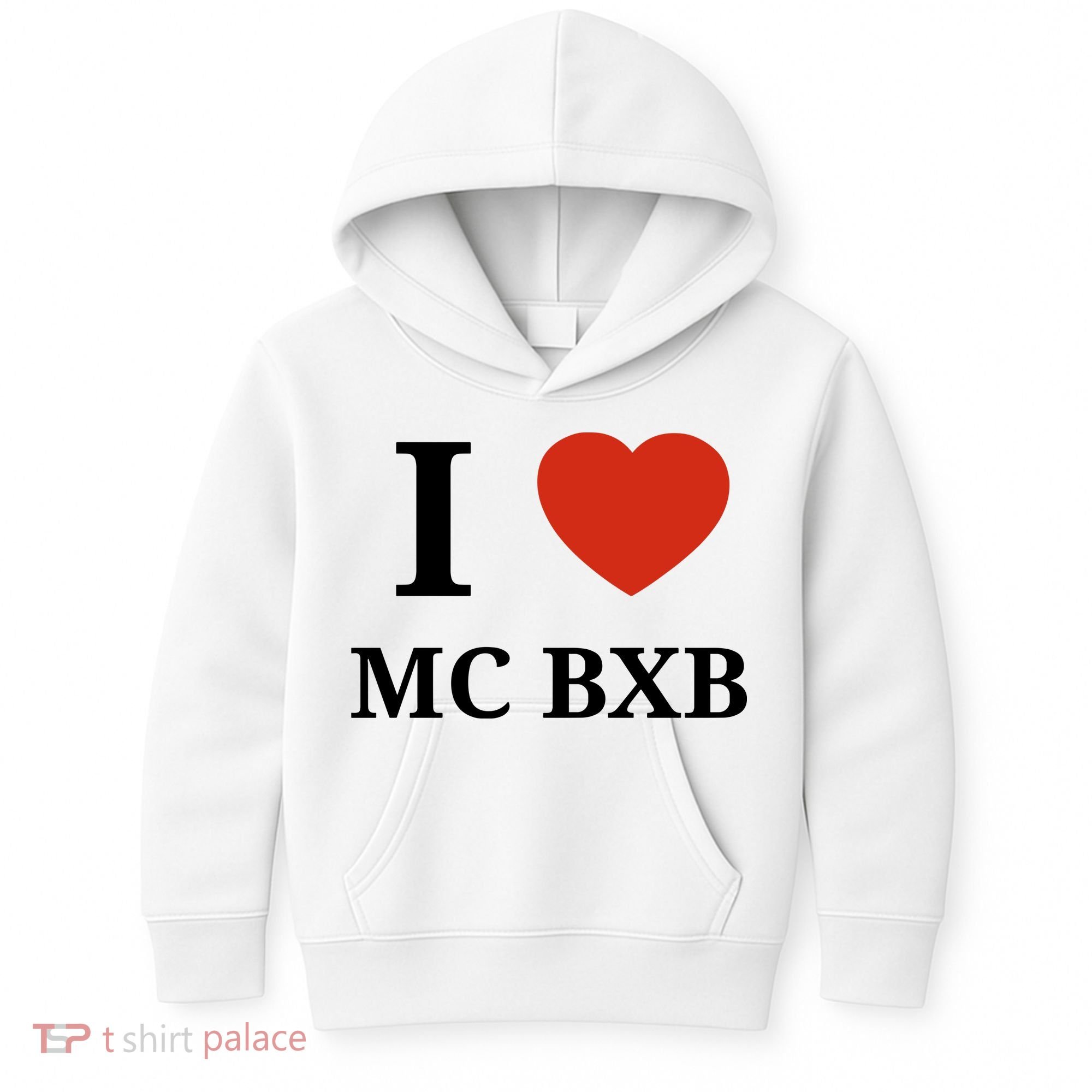 I Love Mc Bxb Kids Hoodie