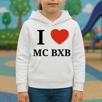 I Love Mc Bxb Kids Hoodie thumb 3
