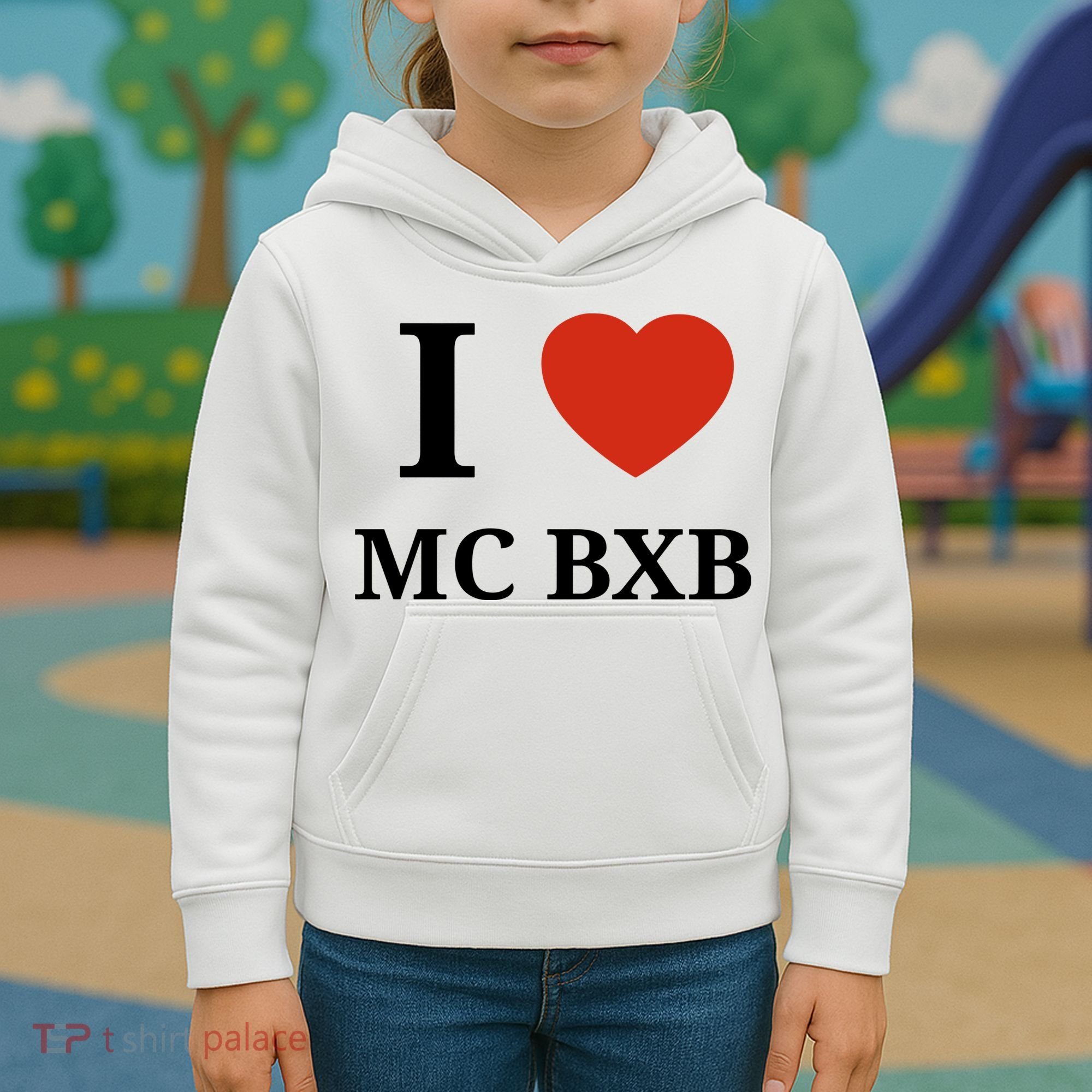I Love Mc Bxb Kids Hoodie
