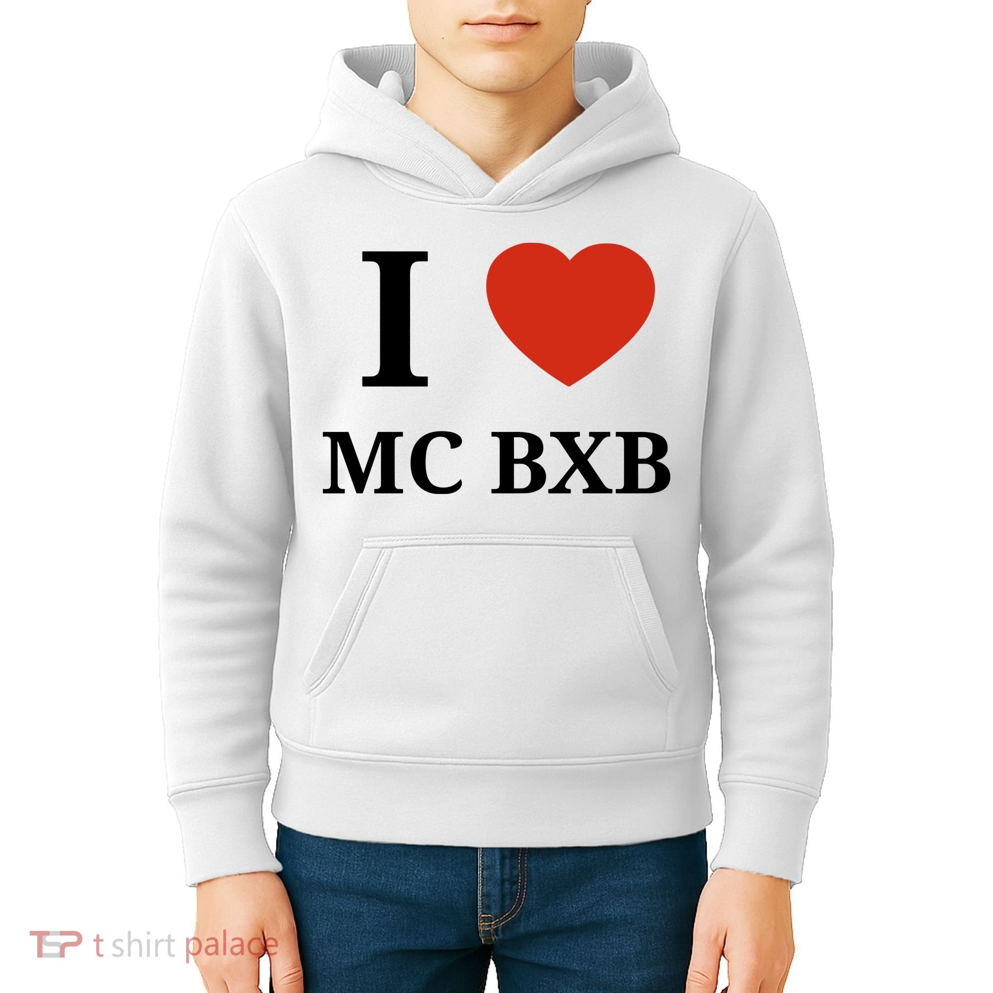 I Love Mc Bxb Kids Hoodie