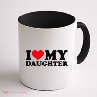 I Love My Daughter Coffee Mug thumb 1