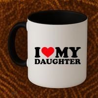 I Love My Daughter Coffee Mug thumb 2