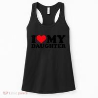 I Love My Daughter Women's Tank Top thumb 0