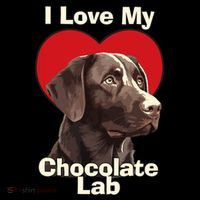 I Love My Chocolate Lab Chocolate Labrador Puppy Dog Coffee Mug thumb 5